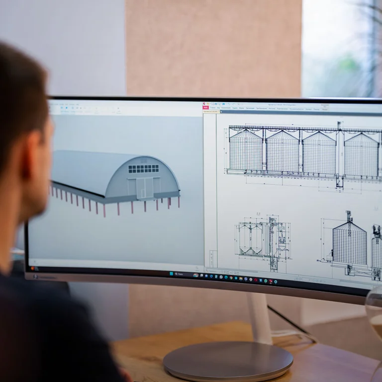 Proiectare BIM 3D a unui hangar metalic – AngarMD
